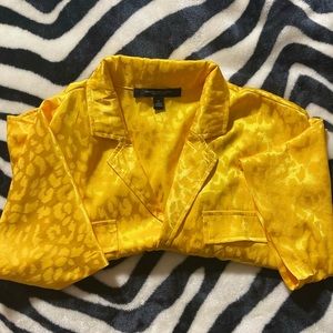 Marc New York Gold Print Top